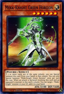 Mekk-Knight Green Horizon - MP18-EN178 - Common 1st Edition 2018 Mega-Tins Singles