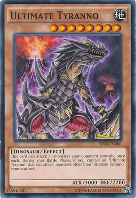 Ultimate Tyranno - SR04-EN006 - Common Unlimited Structure Deck: Dinosmasher&#39;s Fury Unlimited Singles (espanol)