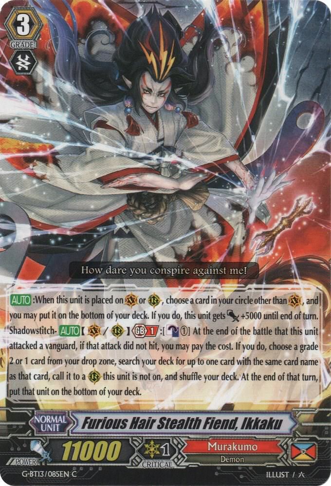 Furious Hair Stealth Fiend, Ikkaku - G-BT13: Ultimate Stride (G-BT13) G-BT13: Ultimate Stride