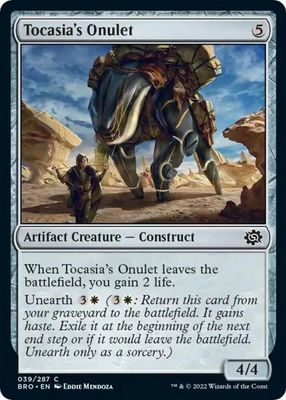 Tocasia&#39;s Onulet - The Brothers&#39; War (BRO) The Brothers&#39; War