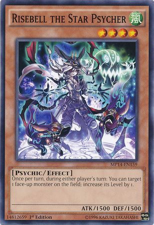 Risebell the Star Psycher - MP14-EN159 - Common 1st Edition Yu-Gi-Oh! 2014 Mega-Tins Singles