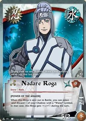 Nadare Roga - N-181 - Uncommon Naruto: Eternal Rivalry