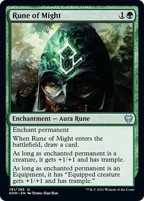 Rune of Might 191/285 Kaldheim Singles (Español)