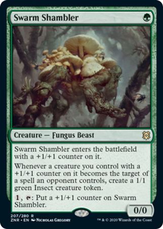 Swarm Shambler 207/280 Zendikar Rising Singles