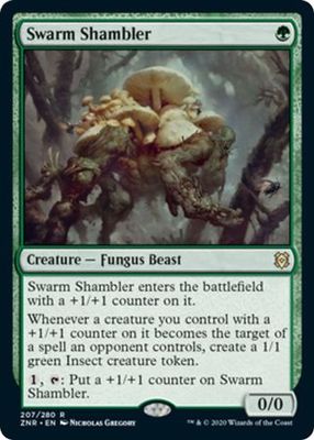 Swarm Shambler 207/280 Zendikar Rising Singles