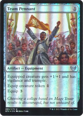 Team Pennant 260/275 - Foil Strixhaven: School of Mages Foil Singles