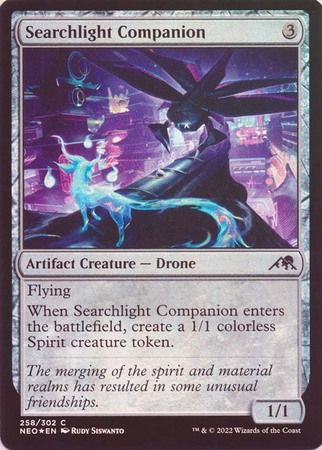 Searchlight Companion 258/302 - Foil Kamigawa Neon Dynasty Foil Singles