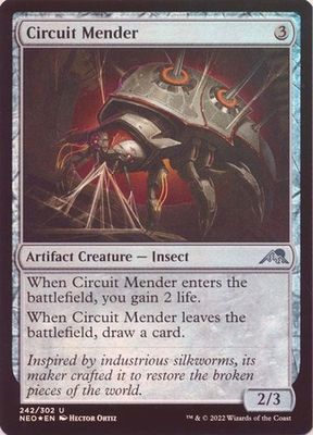 Circuit Mender 242/302 - Foil Kamigawa Neon Dynasty Foil Singles