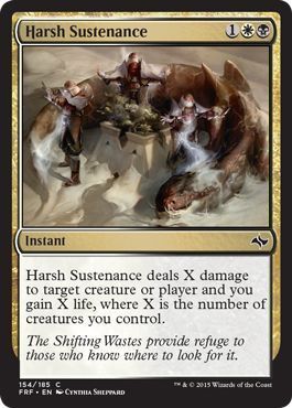 Harsh Sustenance 154/185 Fate Reforged Singles