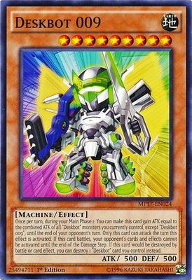 Deskbot 009 - MP17-EN024 - Common 1st Edition 2017 Mega-Tins 1st Edition Singles (espanol)