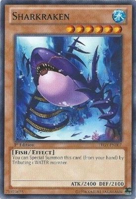 Sharkraken - LTGY-EN007 - Common 1st Edition Lord of the Tachyon Galaxy 1st Edition Singles