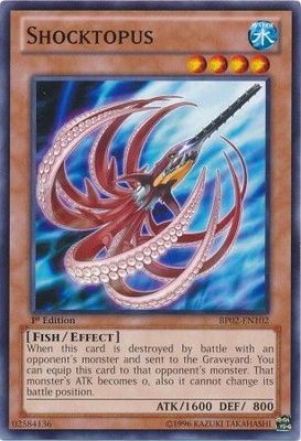 Shocktopus - BP02-EN102 - Common 1st Edition Battle Pack 2: War of the Giants 1st Edition Singles