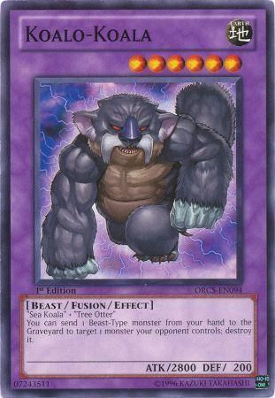 Koalo-Koala - ORCS-EN094 - Common 1st Edition Order of Chaos 1st Edition Singles (espanol)