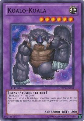 Koalo-Koala - ORCS-EN094 - Common 1st Edition Order of Chaos 1st Edition Singles (espanol)