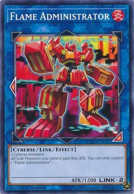 Flame Administrator - EXFO-EN041 - Common 1st Edition Extreme Force [EXFO] 1st Edition Singles (espanol)