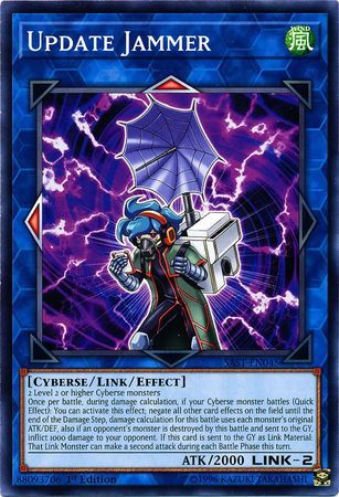 Update Jammer - SAST-EN045 - Common 1st Edition Savage Strike 1st Edition Singles