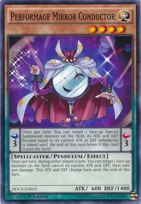 Performage Mirror Conductor - DOCS-EN015 - Common 1st Edition Dimension of Chaos 1st Edition Singles