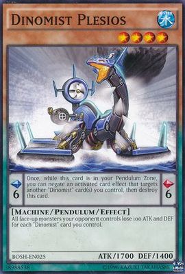 Dinomist Plesios - BOSH-EN025 - Common Unlimited Breakers of Shadow Unlimited Singles (espanol)
