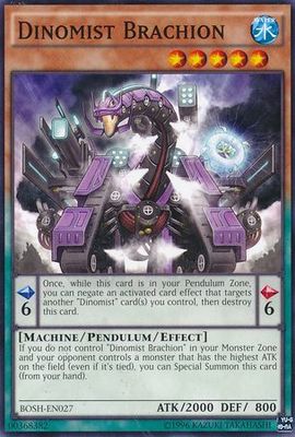 Dinomist Brachion - BOSH-EN027 - Common Unlimited Breakers of Shadow Unlimited Singles (espanol)