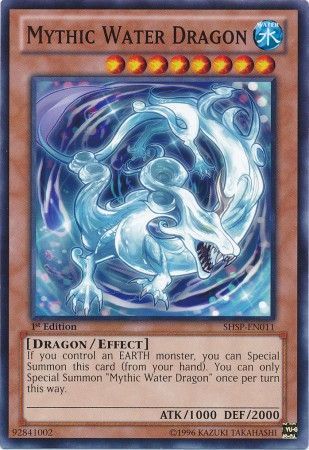 Mythic Water Dragon - SHSP-EN011 - Common 1st Edition Shadow Specters 1st Edition Singles (espanol)