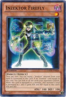 Inzektor Firefly - GAOV-EN028 - Common 1st Edition Galactic Overlord 1st Edition Singles (espanol)