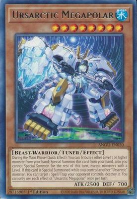 Ursarctic Megapolar - ANGU-EN030 - Rare 1st Edition Ancient Guardians 1st Edition Singles