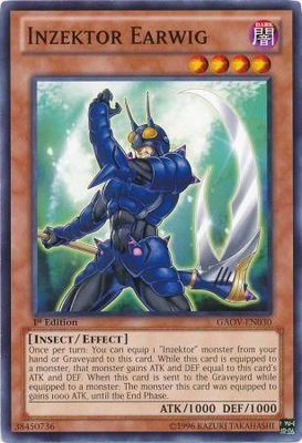 Inzektor Earwig - GAOV-EN030 - Common 1st Edition Galactic Overlord 1st Edition Singles (espanol)