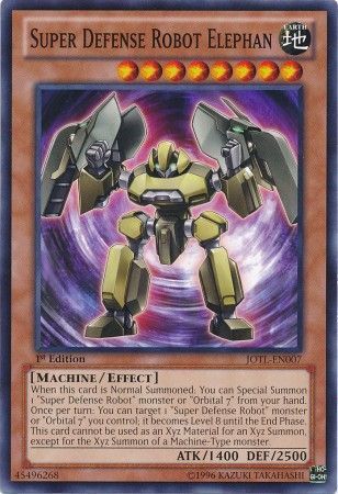 Super Defense Robot Elephan - JOTL-EN007 - Common 1st Edition Judgment of the Light 1st Edition Singles