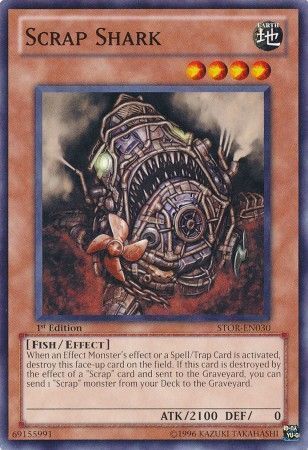 Scrap Shark - STOR-EN030 - Common 1st Edition Storm of Ragnarok 1st Edition Singles