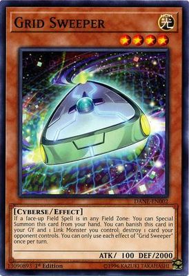 Grid Sweeper - DANE-EN002 - Common 1st Edition Dark Neostorm 1st Edition Singles