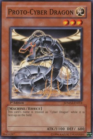 Proto-Cyber Dragon - SDMM-EN014 - Common 1st Edition Structure Deck: Machina Mayhem 1st Edition Singles