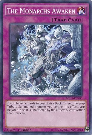 The Monarchs Awaken - MP14-EN236 - Common 1st Edition Yu-Gi-Oh! 2014 Mega-Tins Singles