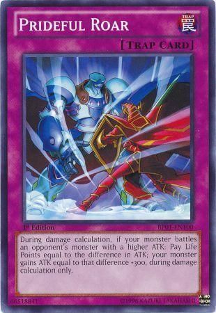 Prideful Roar - BP01-EN100 - Common 1st Edition Battle Pack: Epic Dawn 1st Edition Singles