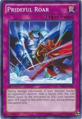 Prideful Roar - BP01-EN100 - Common 1st Edition Battle Pack: Epic Dawn 1st Edition Singles