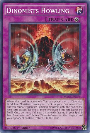 Dinomists Howling - MACR-EN076 - Common 1st Edition Maximum Crisis 1st Edition Singles (espanol)