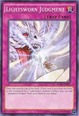 Lightsworn Judgment - RATE-EN095 - Common Unlimited Raging Tempest Unlimited Singles