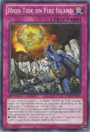 High Tide on Fire Island - LTGY-EN078 - Common 1st Edition Lord of the Tachyon Galaxy 1st Edition Singles (espanol)