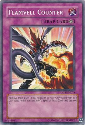 Flamvell Counter - ANPR-EN078 - Common Unlimited Ancient Prophecy [ANPR] Unlimited Singles