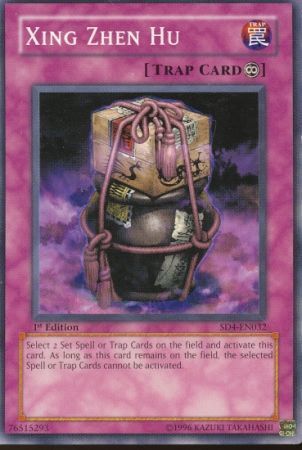 Xing-Zhen-Hu - SD4-EN032 - Common 1st Edition Structure Deck: Fury from the Deep 1st Edition Singles