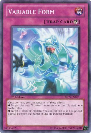 Variable Form - ORCS-EN071 - Common 1st Edition Order of Chaos 1st Edition Singles