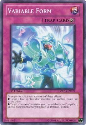 Variable Form - ORCS-EN071 - Common 1st Edition Order of Chaos 1st Edition Singles