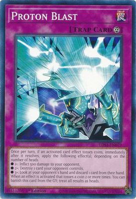 Proton Blast - LDS1-EN079 - Common 1st Edition Legendary Duelists: Season 1 [LDS1] 1st Edition Singles