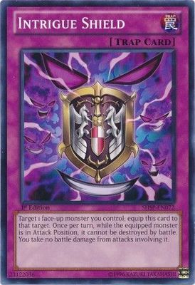 Intrigue Shield - SHSP-EN072 - Common 1st Edition Shadow Specters 1st Edition Singles (espanol)