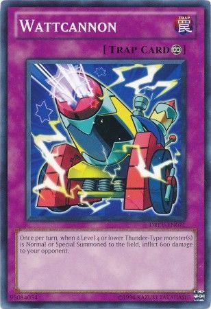 Wattcannon - DREV-EN071 - Common Unlimited Duelist Revolution Unlimited Singles