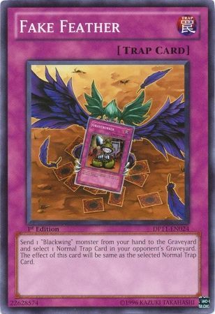 Fake Feather - DP11-EN024 - Common 1st Edition Duelist Pack: Crow [DP11]