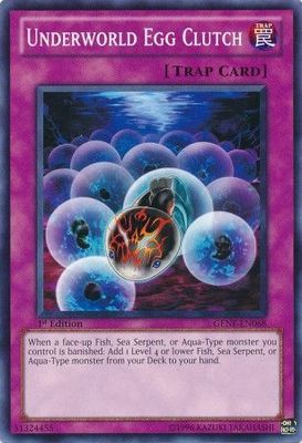 Underworld Egg Clutch - GENF-EN068 - Common 1st Edition Generation Force 1st Edition Singles