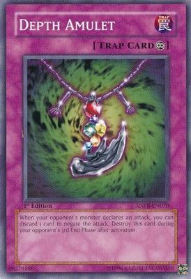 Depth Amulet - ANPR-EN070 - Common 1st Edition Ancient Prophecy [ANPR] 1st Edition Singles
