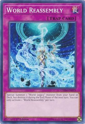 World Reassembly - CHIM-EN075 - Common 1st Edition Chaos Impact 1st Edition Singles (espanol)
