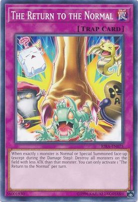 The Return to the Normal - RIRA-EN075 - Common Unlimited Rising Rampage [RIRA] Unlimited Singles (espanol)