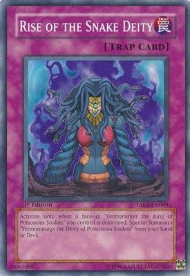 Rise of the Snake Deity - TAEV-EN069 - Common 1st Edition Tactical Evolution [TAEV] 1st Edition Singles